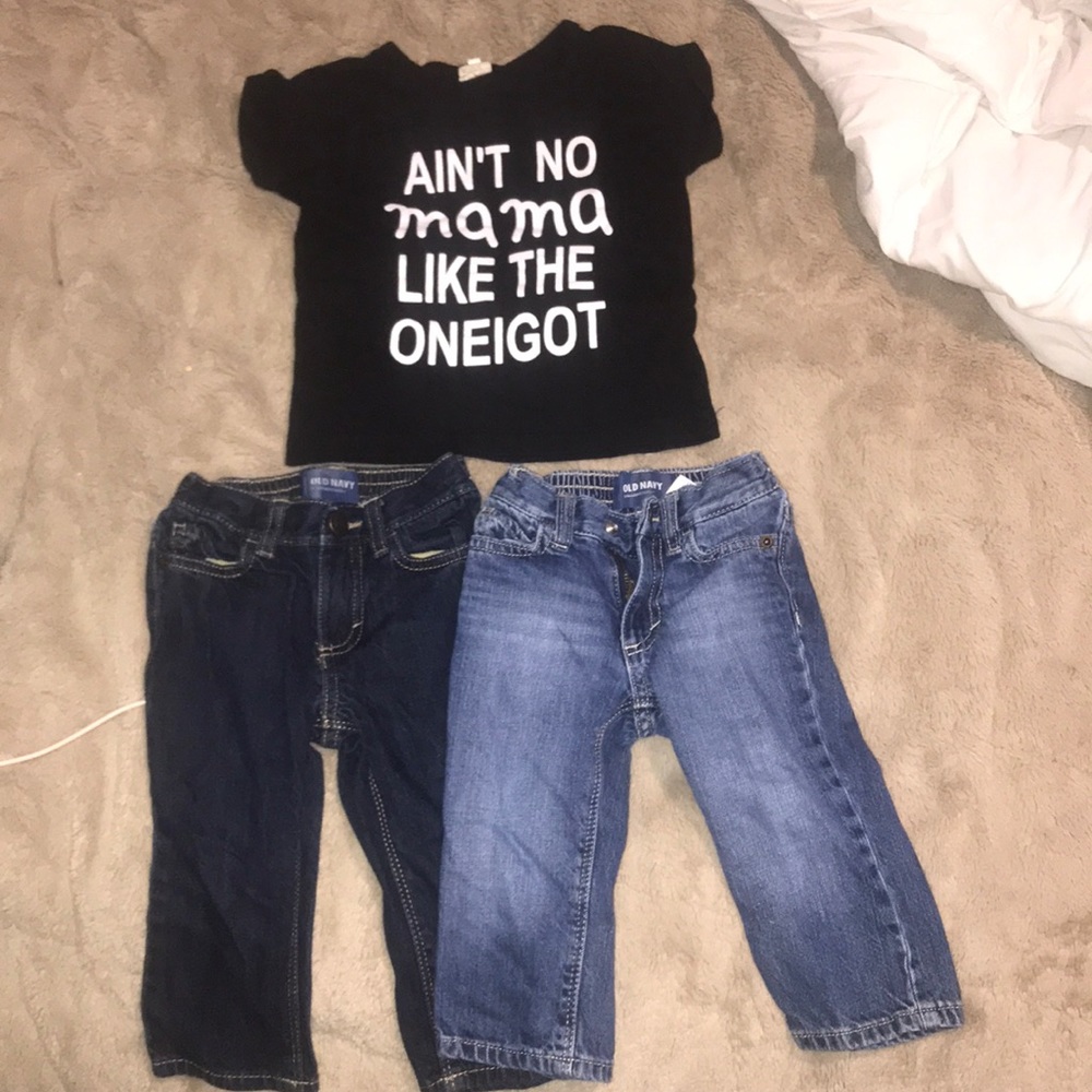 Jeans and T-shirt lot